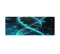 Science Gene Strand Mouse Pad Large Extended Computer Rectangular Mouse Mat Non-Slip Waterproof Rubber Desk Pad with Multiple Size Options for Office Home Mouse Writing Desk Pad