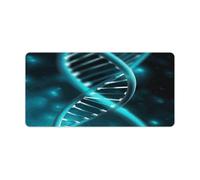 Science Gene Strand Mouse Pad Large Extended Computer Rectangular Mouse Mat Non-Slip Waterproof Rubber Desk Pad with Multiple Size Options for Office Home Mouse Writing Desk Pad
