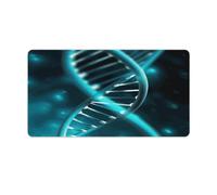 Science Gene Strand Mouse Pad Large Extended Computer Rectangular Mouse Mat Non-Slip Waterproof Rubber Desk Pad with Multiple Size Options for Office Home Mouse Writing Desk Pad
