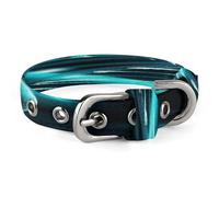 Science Gene Strand Pet Collar, Oxford Cloth Pet Collar 7.9-10.4 Inch, Soft Breathable Adjustable Dog Collar with Safe Buckle, Durable Wear-Resistant Collar for Puppy Dogs and Cats