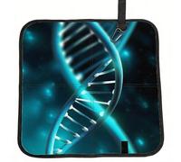 Science Gene Strand Sitting Pad Lightweight Waterproof Folding Seat Pad Compact Portable Camping Seat Mat Memory Foam Travel Seat Cushion for Hiking, Picnics, Outdoor 15.8 x 15.8 in