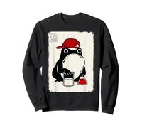 Science Grumpy Frog Funny Kawaii Japanese Sweatshirt