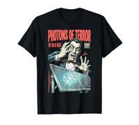 Science Halloween Solar Panel Vampire Photons of Terror T-Shirt