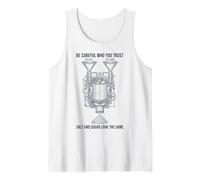 Science Humor Engineering Joke Salt Sugar Nerd Humor Tank Top