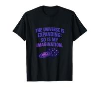 Science Humor Galaxy Graphic Design - Expanding Universe T-Shirt