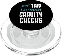 Science I Don't Trip I Take Gravity Checks PopSockets PopGrip for MagSafe