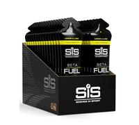 Science in Sport Beta Fuel - Electrolyte Gel - Dual-Source Carbohydrate Energy Gel with 200mg Sodium - 40g Carbohydrates, 1:0.8 Maltodextrin-Fructose Ratio - Lemon & Lime - 30 Pack