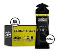SIS Beta Fuel + Nootropics Gels - 60ml - Lemon Lime / 60ml (Single Sachet)