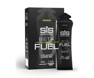Science in Sport Beta Fuel Gels, Orange Flavor, 6 Pack, 40g Carbs