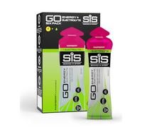 Science in Sport GO Energy + Electrolyte Gel 6 x 60ml Raspberry, Vegan - Ideal for energy supply and balancing electrolyte levels
