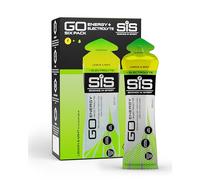 Science in Sport GO Energy + Electrolyte Gel 6 x 60ml Lemon Mint, Vegan - Ideal for energy supply and balancing electrolytes levels