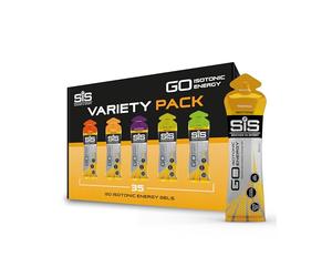 Science in Sport GO Isotonic Energy Gels Mixed, Mixed Flavours, 35 x 60ml | Fast-Acting Isotonic Carbohydrate Gels, 22g Energy per Sachet, No Need for Water, On-the-Go Endurance Fuel
