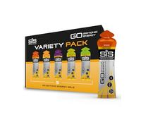 Science In Sport GO Isotonic Energy Gels, Running Gels with 22 g Carbohydrates, Low Sugar, Variety Pack of Assorted Flavours, 60 ml Per Serving (5 Pack), Packaging May Vary