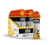 Science In Sport GO Isotonic Energy Gels, Running Gels with 22 g Carbohydrates, Low Sugar, Orange Flavour, 60 ml Per Serving (30 Pack)