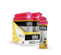 Science In Sport GO Isotonic Energy Gels, Running Gels with 22 g Carbohydrates, Low Sugar, Pink Grapefruit, 60 ml Per Serving (30 Pack)