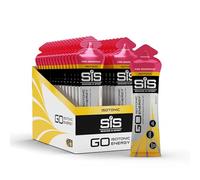 Science In Sport GO Isotonic Energy Gels, Running Gels with 22 g Carbohydrates, Low Sugar, Pink Grapefruit, 60 ml Per Serving (30 Pack)