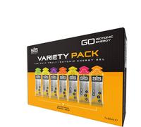 Science In Sport GO Isotonic Gel Variety Pack - Single Box of 7 Gels - Mixed