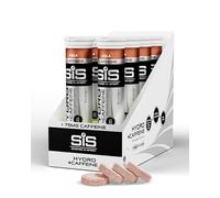 Science In Sport Hydro Hydration Tablets +Caffeine, Gluten-Free, Zero Sugar, Cola Flavour Plus Electrolytes & 75 mg Caffeine, 20 Effervescent Tablets per Bottle (8 Bottles)