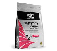 Science In Sport REGO Whey Protein Powder | Muscle Building & Recovery with BCAA Amino Acids | Delicious Strawberry Flavour, 1.35 kg, 45 Servings