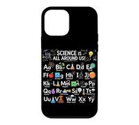 Science Is All Around Us ABC Periodic Table Chemistry Case for iPhone 12 mini