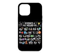 Science Is All Around Us ABC Periodic Table Chemistry Case for iPhone 12 Pro Max