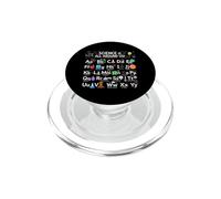 Science Is All Around Us ABC Periodic Table Chemistry PopSockets PopGrip for MagSafe