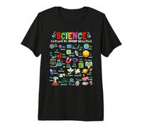Science is All Around Us Alphabet ABCs Scientist Teacher Premium T-Shirt
