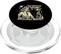 Science is like magic but real funny scientific scientist PopSockets PopGrip for MagSafe