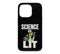 Science Is Lit Lab Flask Beaker Chemistry Case for iPhone 13 Pro