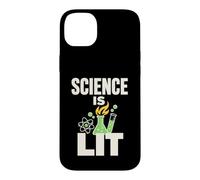 Science Is Lit Lab Flask Beaker Chemistry Case for iPhone 14 Plus