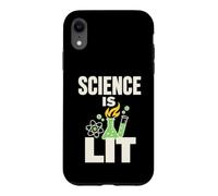 Science Is Lit Lab Flask Beaker Chemistry Case for iPhone XR