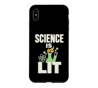 Science Is Lit Lab Flask Beaker Chemistry Case for iPhone XS Max