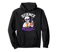 Science Is Magic Skeleton Teacher Student Halloween Pullover Hoodie