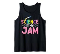 Science is My Jam Funny Chemistry STEM Quote for Nerds Tank Top