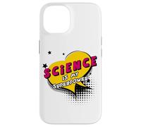 Science is my Superpower - Comic Book Style Women Men KIDs Case for iPhone 14