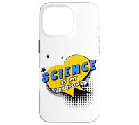 Science is my Superpower - Comic Book Style Women Men KIDs Case for iPhone 16 Pro
