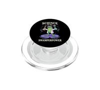 Science is my Swamperpower Frog Scientist Lab Coat PopSockets PopGrip for MagSafe