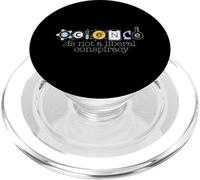 SCIENCE IS NOT A LIBERAL CONSPIRACY Funny STEM Meme PopSockets PopGrip for MagSafe