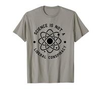 Science is Not a Liberal Conspiracy Political Retro Vintage T-Shirt