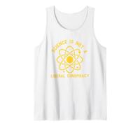 Science is Not a Liberal Conspiracy Political Retro Vintage Tank Top
