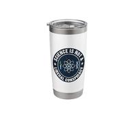 Science is not a Liberal Conspiracy Progressives Stainless Steel Insulated Tumbler