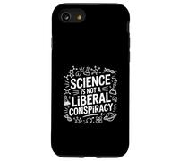 Science Is Not Conspiracy Nerd Logic Statement Case for iPhone SE (2020) / 7/8