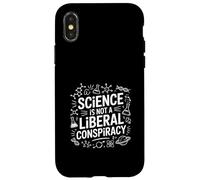 Science Is Not Conspiracy Nerd Logic Statement Case for iPhone X/XS