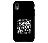 Science Is Not Conspiracy Nerd Logic Statement Case for iPhone XR