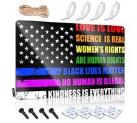 Science Is Real Black Lives Matter Blm Love Rainbow Fun Handmade - Beer Accessories Vintage Wall Art Wall Art Decoration(30X40CM)