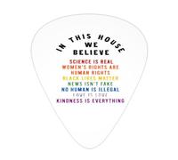 Science Is Real Black Lives Matter Guitar Picks Plectrums For Guitar Bass 12 Pack