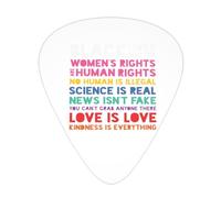 Science Is Real Black Lives Matter Guitar Picks Plectrums For Guitar Bass 12 Pack