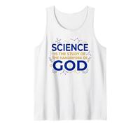 Science is Study of Handiwork God Christian Tank Top