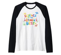 Science is The Stinkin' Best Womens Mens Kids Science Lover Raglan Baseball Tee