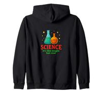 Science It’s Like Magic But Real Clever STEM Design Zip Hoodie